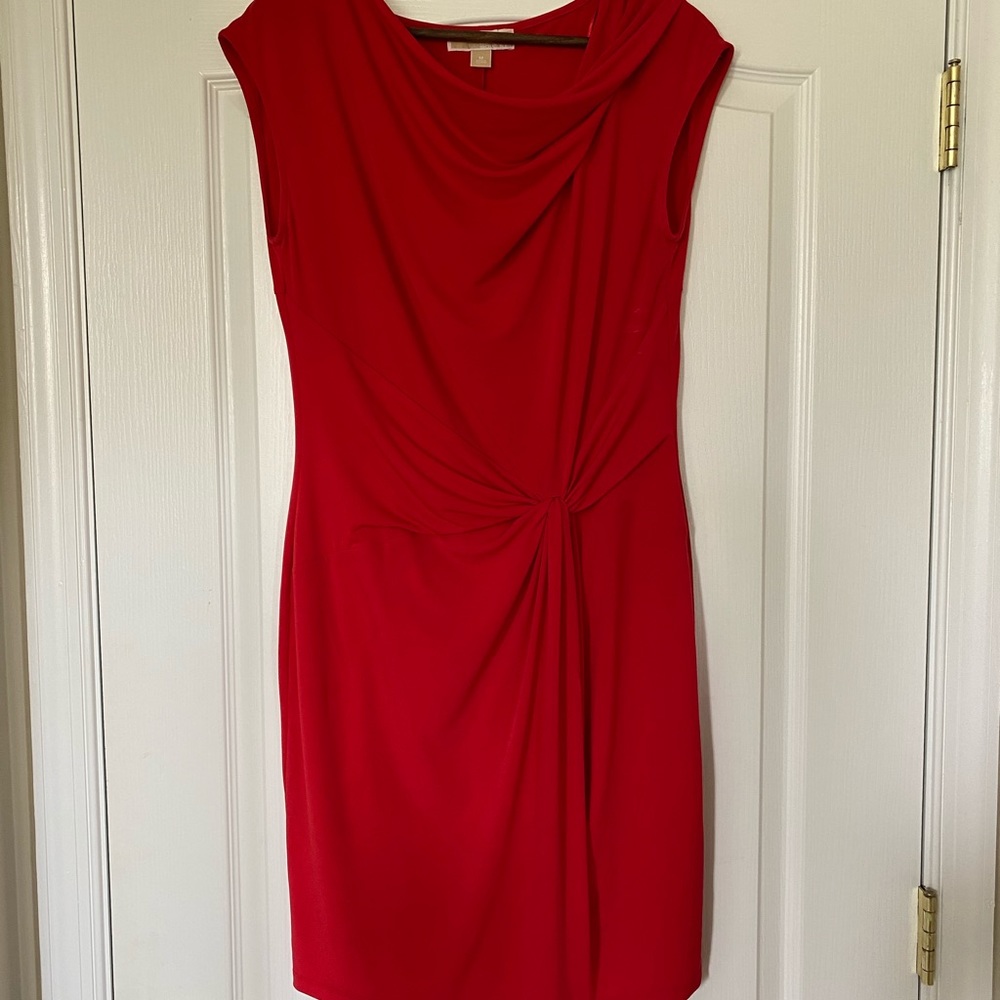 MICHAEL KORS : Red Work Style Dress